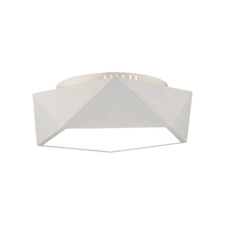 Arca Ceiling Lamp Incl. LED Integrated 2400lm 3000K 24W White Metal