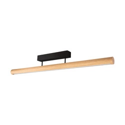 Conor Ceiling Lamp 1xLED 24V Int. 34.5W Black/Oiled Oak with Klick&Dimm (1200mm) 4017400500000