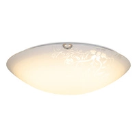 California Ceiling Lamp Incl. 1xLED Integrated 1200lm 2700K 13W Chrome Metal/White-Transparent Glass 4253102