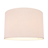 Lampshade Cylinder E27 H30 White Cellulose 100% ECO A1468