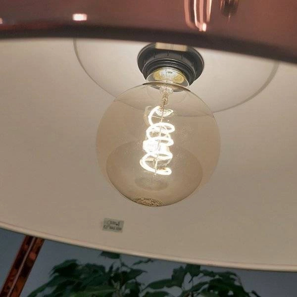 Filament spiral LED bulb G95 4W E27 warm color 2700K