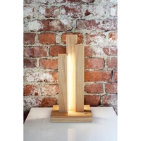 Manhattan Table Lamp 3xLED 24V Integrated 1470lm 3000K 16W Oiled Oak/Anthracite Fabric Cable with Touch Dimmer 7481174