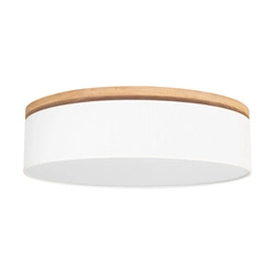 Benita Ceiling Lamp 4xE27 Max.25W Oiled Oak/White 4047400311544