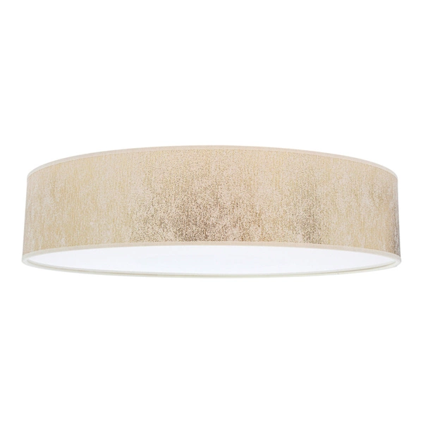 Ora Ceiling Lamp 4xE27 Max.25W White Metal/Gold Fabric Shade 96202203