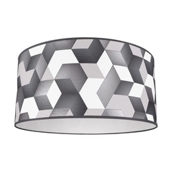 Lampshade Cylinder E27 H40 Multicolor Wallpaper A1161