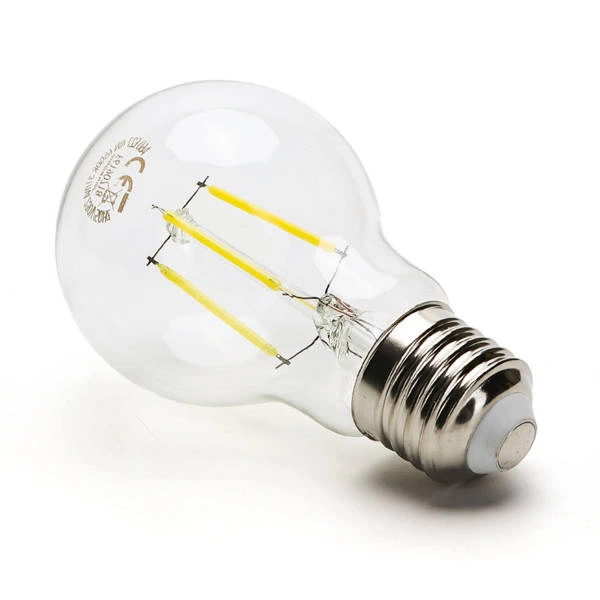 LED FILAMENT A60 E27 8W cold 6500K bulb