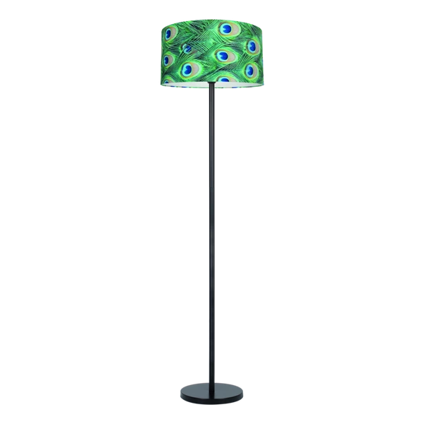 Vert Floor Lamp 1xE27 Max.60W Black/Multicolor 124080104