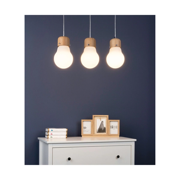 Klosz E27 Białe Szkło G1088