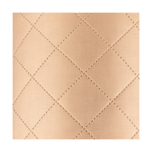 Lampshade Cylinder E27 H30 Gold Synthetic Fabric A0936