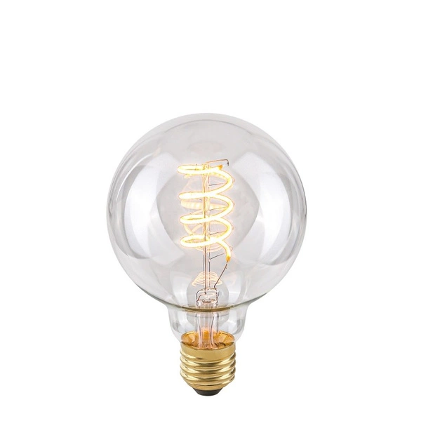 ,Żarówka Filamentowa LED,, E27,, Spiral Clear 801502 G95,, 4W,, 2200K,, 175lm,