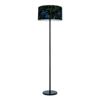 Paon Lampa Podłogowa 1xE27 Max.60W Czarny/Multikolor 124090104