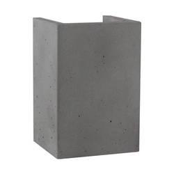 Block Wall Lamp 2xGU10 Max.6W Gray Concrete 8973236