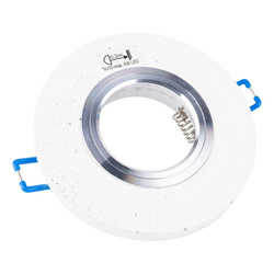 Vitar Round Downlight 1xLED GU10 Max.6W White Concrete