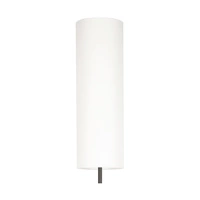 Eleganta Floor Lamp Incl. LED Integrated 1800lm+500lm 3000K 22W Anthracite Metal/Black Fabric Cable/White Fabric Shade 15921123