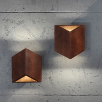 Trekant Wall Lamp 2xLED Integrated 720lm 3000K 8W Walnut Beech Wood 2235176