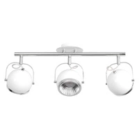 Ball Ceiling Lamp Incl. 3xGU10 LED 6W White Metal 2686382