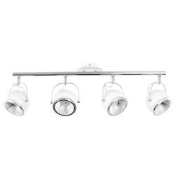 Ball Ceiling Lamp Incl. 4xGU10 LED 6W White Metal 2686482