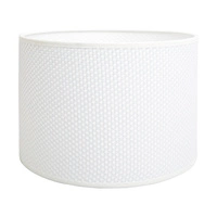 Cylinder lampshade 1xE27 H30 White Fi250 H180 A1546