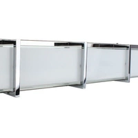 Lampa ścienna ZOEY biała prostokąt 89cm 3461128