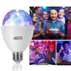 PARTY LIGHT E27 3W RGB LED light bulb for Party / house party