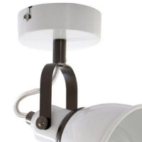 BINGO metal wall lamp white-graphite 2753102