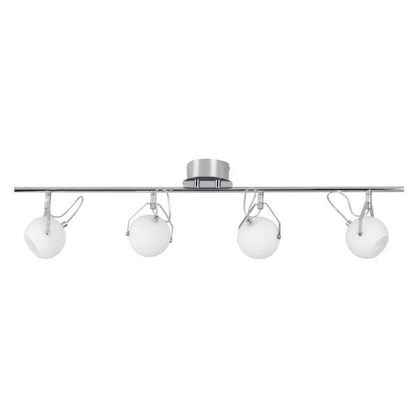 Ida Ceiling Lamp Incl. 4xLED Integrated 1600lm 2700K 3W Chrome Metal/White Glass 2760428