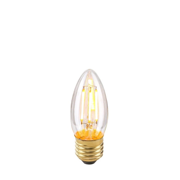 ,Żarówka dekoracyjna LED,, E27,, Clear 801409 B35,, 4W,, 2200K,, 400lm,