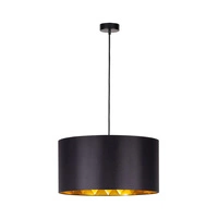 Victoria Pendant Lamp 1xE27 Max.60W Black/Black-Gold/Black 1423904
