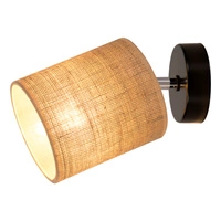 Jute Wall lamp 1xE27 Max.25W Black/Beige 56792104