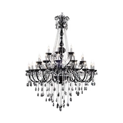 Queen Chandelier 35xE14 Max.40W Black/Chrome 9140354