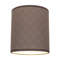 Lampshade Cylinder E27 H20 Khaki Fabric A0977