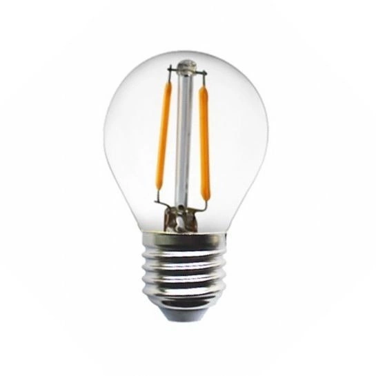 FILAMENT LED decorative light bulb E27 2W warm 2800K ball G45
