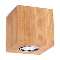 Wooddream Square Lampa Sufitowa Incl.1xLED GU10 5W Dąb Olejowany 2576174