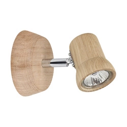 Lampa kinkiet drewniany VENLA 2434174