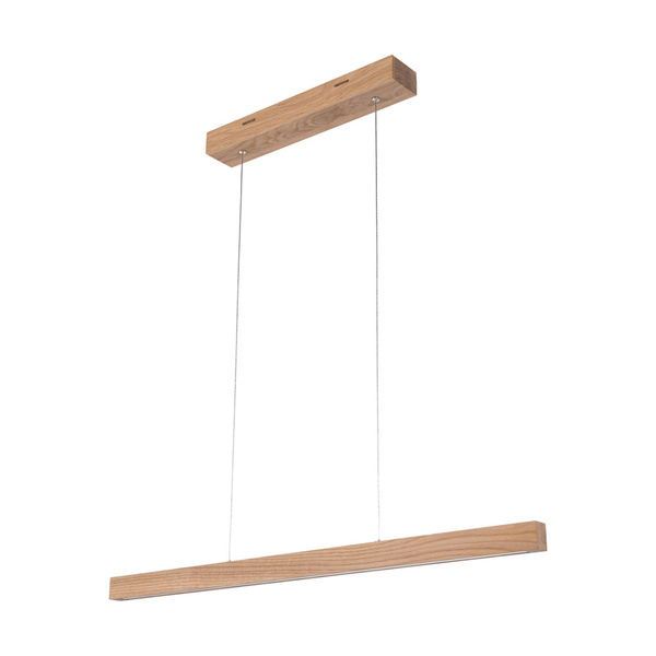 Smal Pendant Lamp 1xLED 24V 12W Int. Oiled Oak with Touch Dimmer