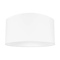 Lampshade Cylinder E27 H30 White Fabric A0624