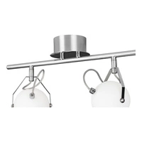 Lampa listwa 2 pkt białe kule 42cm 2760228