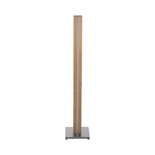 Flame Floor Lamp 1xLED 12V Integrated 16W Gray/Oak veneer/Transparent PVC/Touch Dimmer 630119187