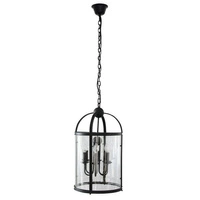 Lampa wisząca BELLONA śr. 36cm E14 | czarny 9800604