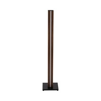 Flame Floor Lamp 1xLED 12V Integrated 16W Black/Walnut veneer/Black PVC/Touch Dimmer 630119186