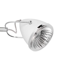 Oliver Wall Lamp Incl. 1xGU10 LED 5,5W Chrome Metal/White Metal 5109102