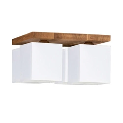 Inger Ceiling Lamp 4xE27 Max.25W Oiled Oak/White 2284474