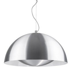 Lampa wisząca RAY srebrna 25cm