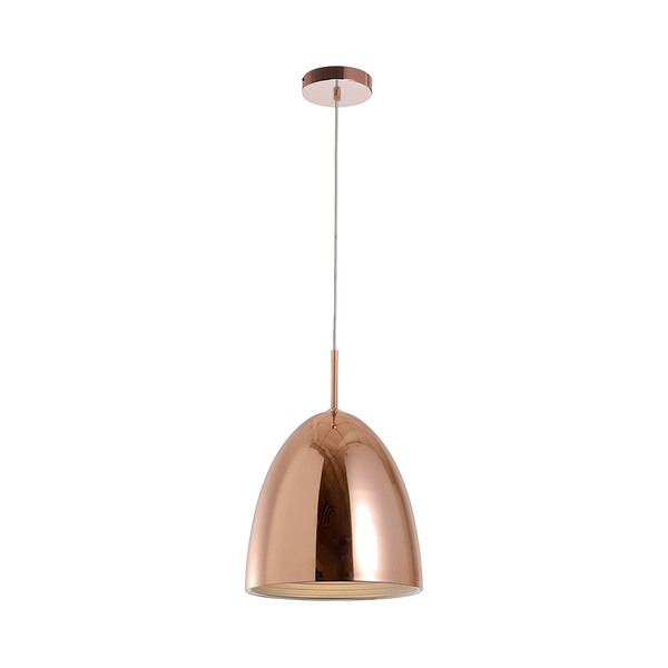 Mads Pendant Lamp 1xE27 Max.60W Copper Metal/Transparent PVC Cable