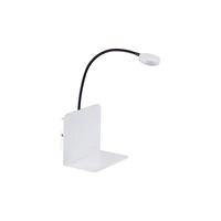 Arles Wall Lamp Incl. 1xLED 270lm 3000K 3W White Metal/Black Metal 5851102