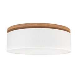 Benita Ceiling Lamp 3xE27 Max.25W Oiled Oak/White