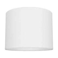 Lampshade Cylinder E27 H0 White Fabric A0584
