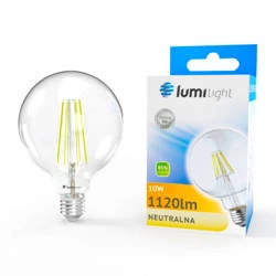 LED bulb E27 ST64 10W filament EDISON VINTAGE | neutral color