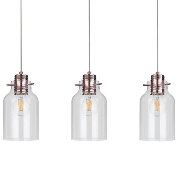 ALESSANDRO III pendant lamp transparent 60cm 1760313