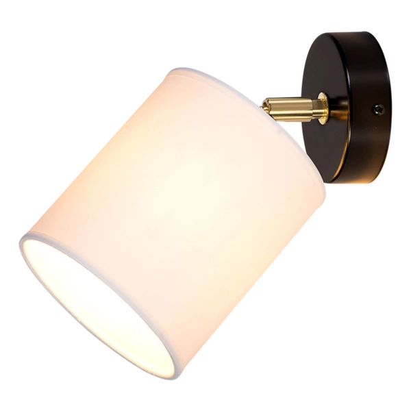 Aprillia Wall lamp 1xE27 Max.25W Black/Gold/White 56344104